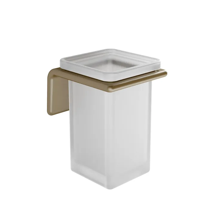 Il giglio bicchiere portaspazzolini oro opaco codice prod: 0000A9108800000 product photo
