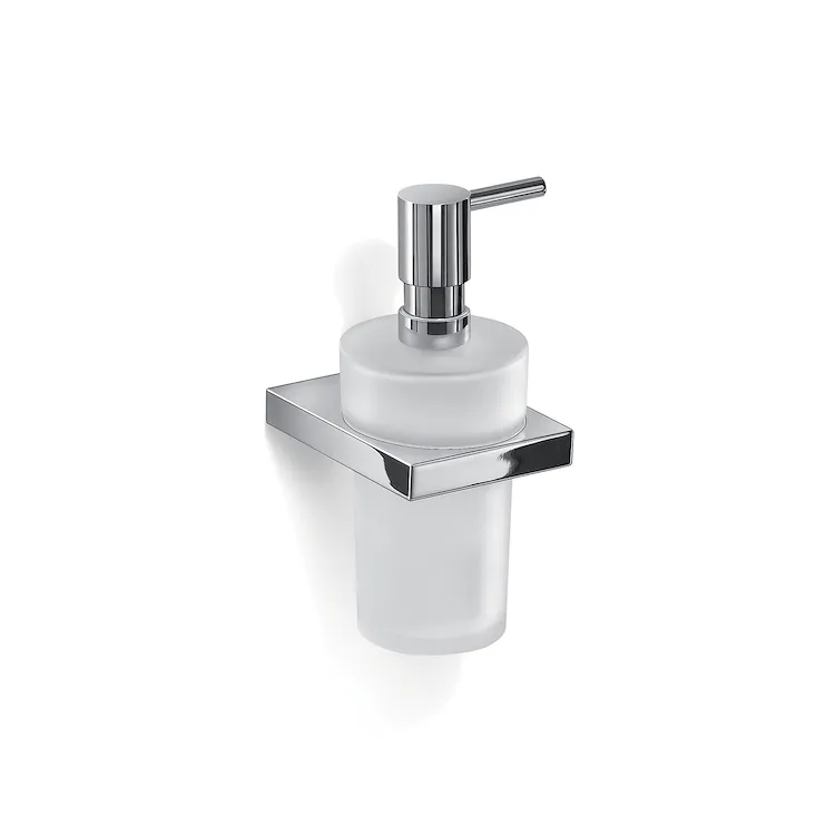Lanzarote dispenser sapone a parete cromato in vetro satinato codice prod: 0000A3811300000 product photo