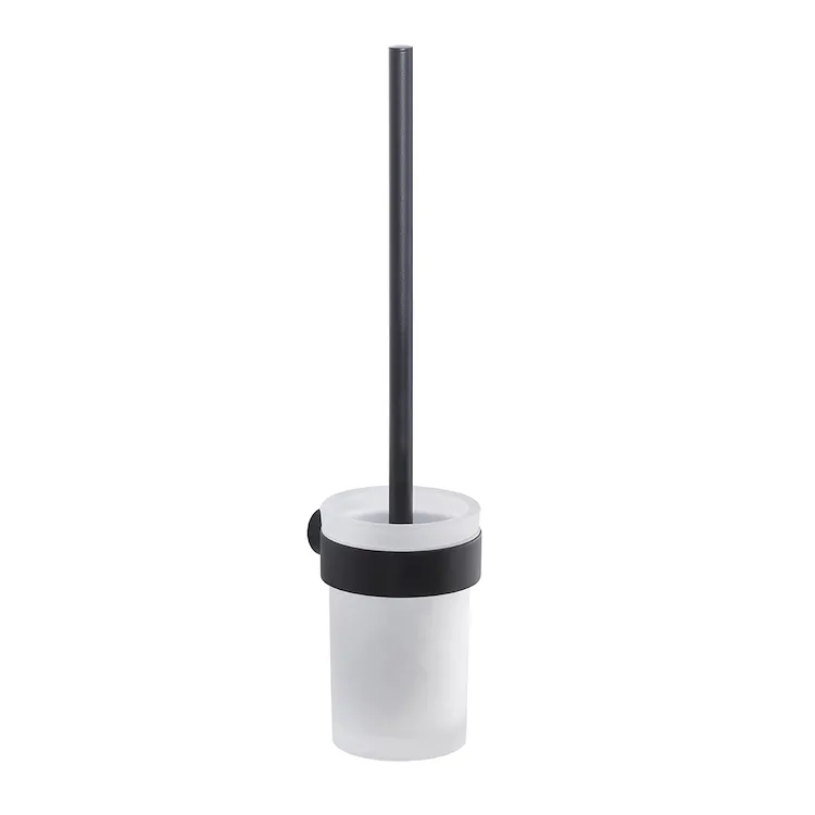 Pirenei porta scopino a parete nero oaco e vetro satinato codice prod: 0000PI331400003 product photo