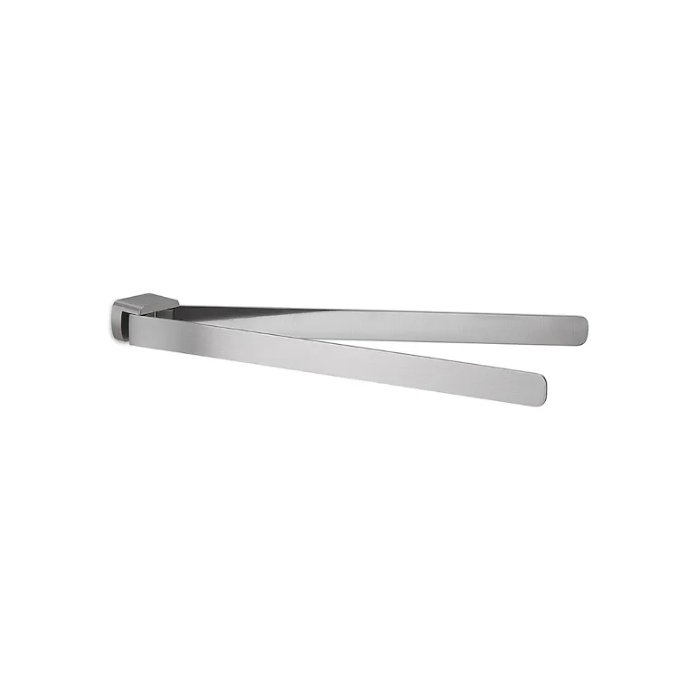 Pirenei portasalviette doppio snodo a parete cromato spazzolato codice prod: 0000PI233800000 product photo