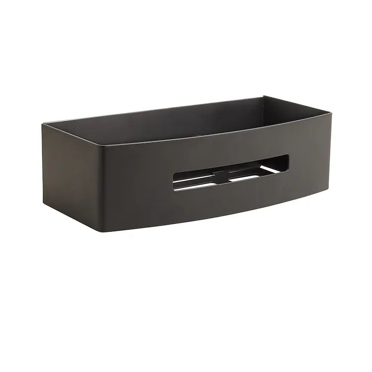 Poeseidon porta oggetti doccia rettangolare nero opaco codice prod: 77181400000 product photo
