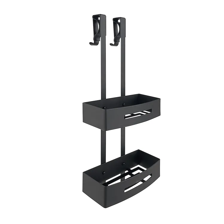 Poeseidon porta oggetti doccia rettangolare nero opaco codice prod: 77191400000 product photo