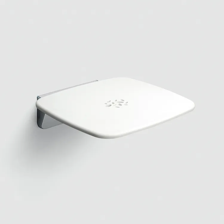 Prima Classe sedile doccia ribaltabile a parete bianco cromato codice prod: 000060832300000 product photo