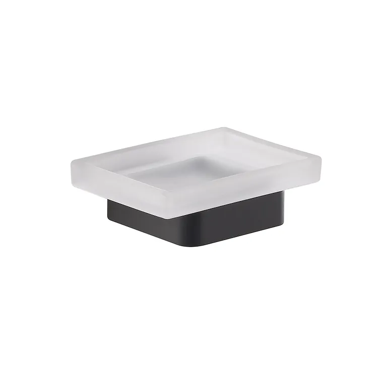 Samoa porta sapone a parete nero codice prod: 0000A8111400000 product photo