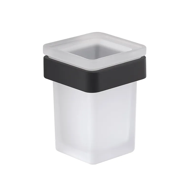 Samoa porta spazzolini a parete nero codice prod: 0000A8101400000 product photo