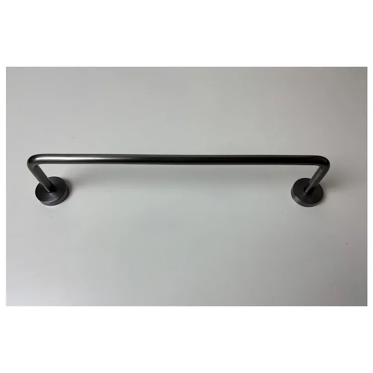 Portasalviette Nickel spazzolato 48 cm Serie Tito codice prod: 7404NS product photo