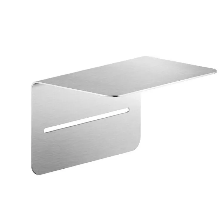 Mensola porta telefono per porta rotolo Inox spazzolato serie Respiro codice prod: ACRS100IX product photo