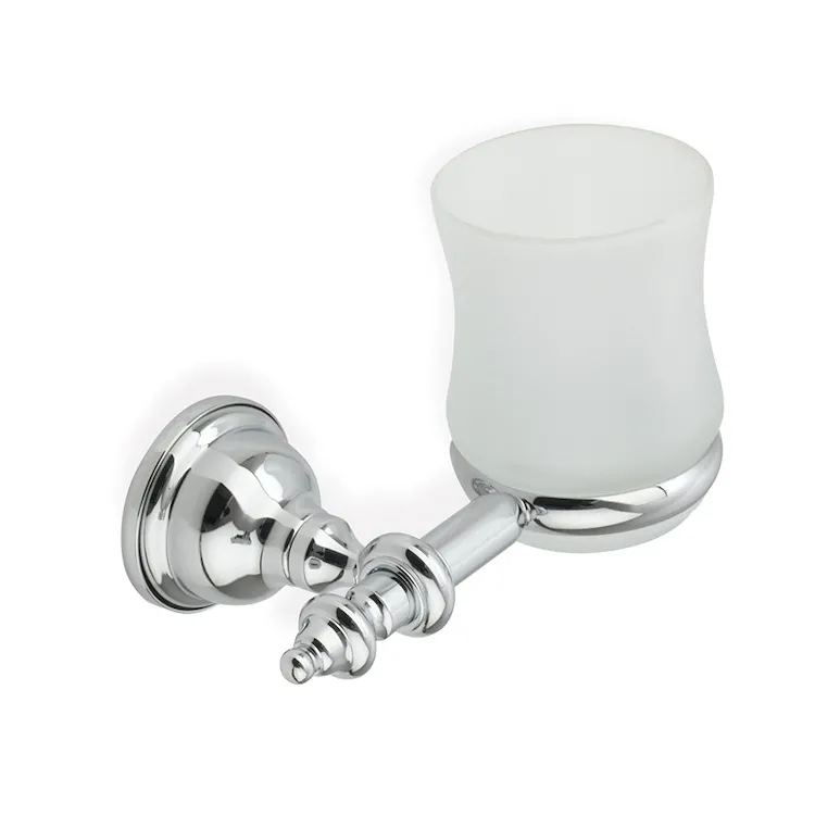 Elite porta bicchiere satinato a parete cromato codice prod: 000EL1008 product photo