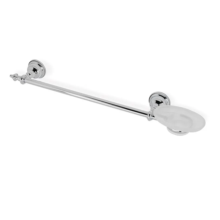 Elite porta salviette 50 cm con porta sapone cromato codice prod: 000EL6908 product photo