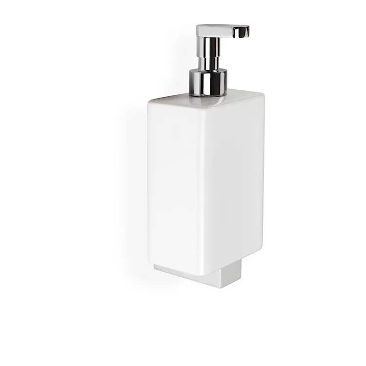 Gea dispenser sapone parete in ceramica finitura cromato codice prod: 000GE3008 product photo