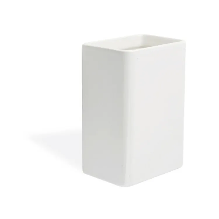 Gea porta bicchiere in ceramica da appoggio bianco codice prod: 000GE10AP product photo