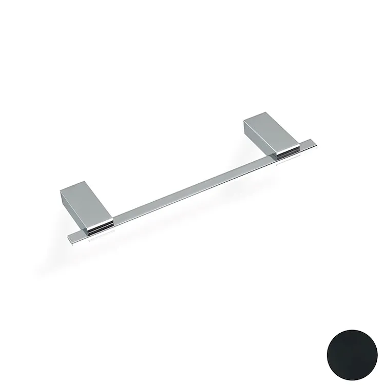 Gea porta salviette 30 cm nickel nero satinato codice prod: 000GE0657 product photo