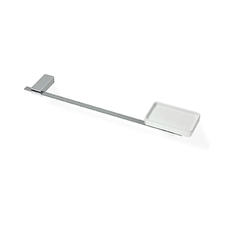 Gea porta salviette con porta sapone 45 cm a parete cromato codice prod: 000GE6908 product photo