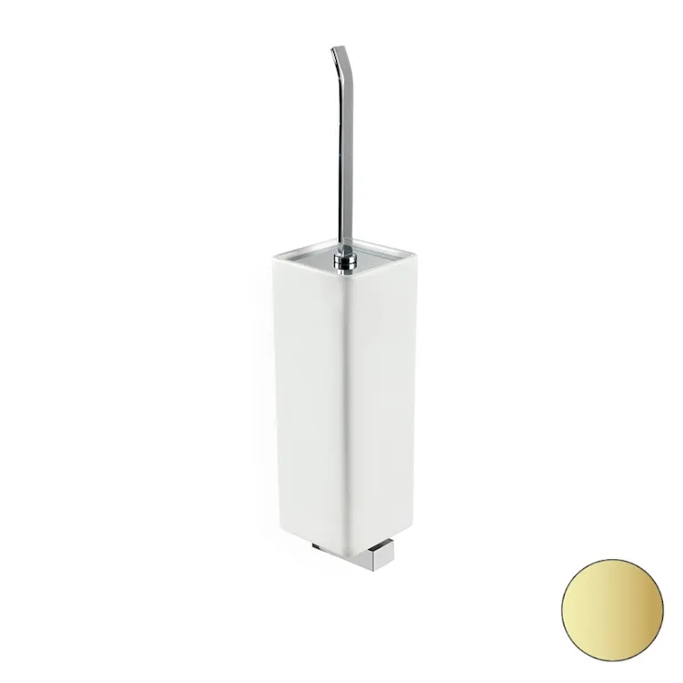 Gea porta scopino a parete oro opaco codice prod: 000GE039M18 product photo