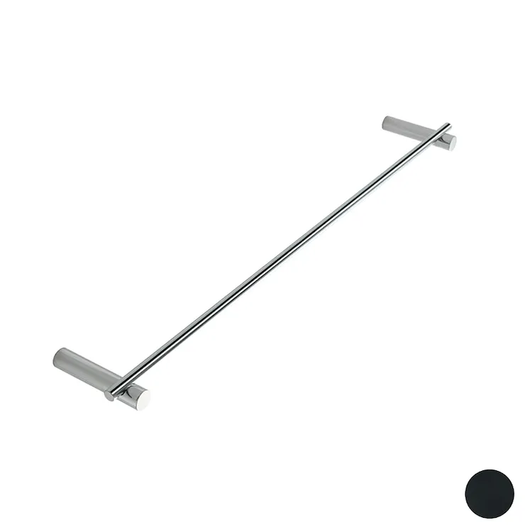 Hashi porta salviette 45 cm a parete nero opaco codice prod: 000HS4523 product photo