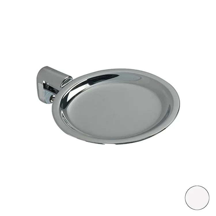 Hashi porta sapone parete in metallo bianco opaco codice prod: 000HS09M24 product photo