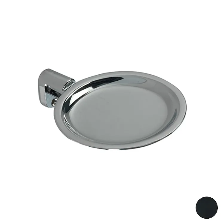 Hashi porta sapone parete in metallo nero opaco codice prod: 000HS09M23 product photo