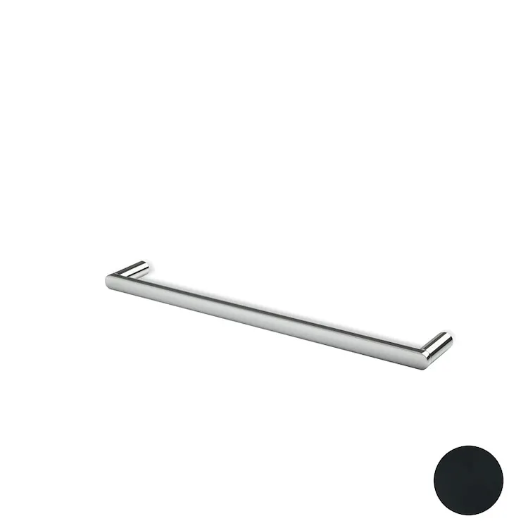 Living porta salviette 47 cm a parete nero opaco codice prod: 000LV4523 product photo