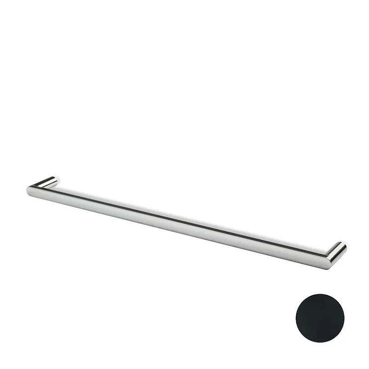 Living porta salviette 60 cm a parete nero opaco codice prod: 000LV0523 product photo