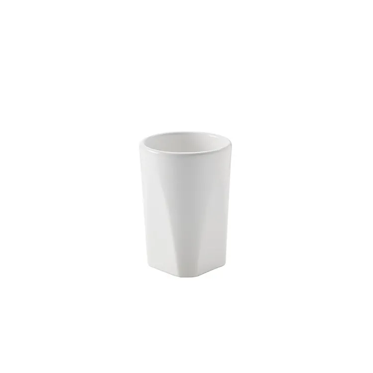 Liz bicchiere in ceramica da appoggio bianco codice prod: 000LZ10AP product photo