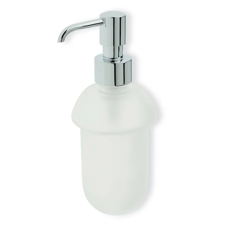 Liz dispenser sapone vetro da appoggio pompetta cromata codice prod: 000LZ037.01 product photo
