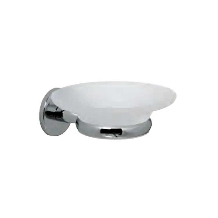 Liz dispenser sapone vetro opaco a parete pompetta cromata codice prod: 000LZ09V08 product photo