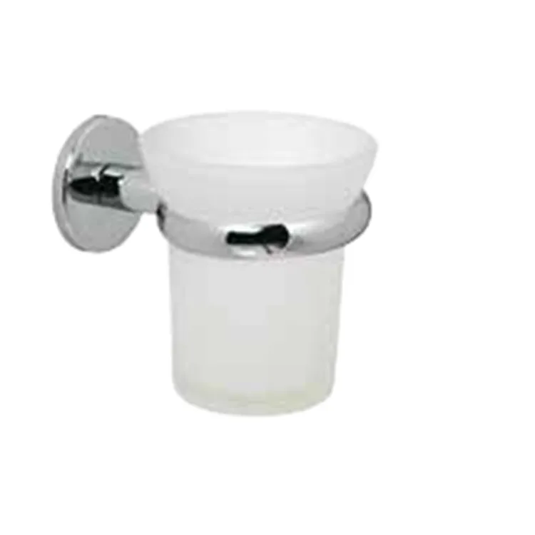 Liz porta bicchiere in ceramica a parete cromato codice prod: 000LZ1008 product photo
