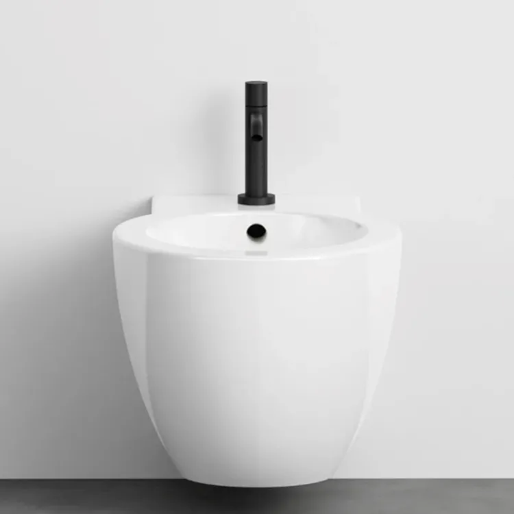 Easy Evo bidet sospeso bianco lucido monoforo codice prod: EASBSE product photo