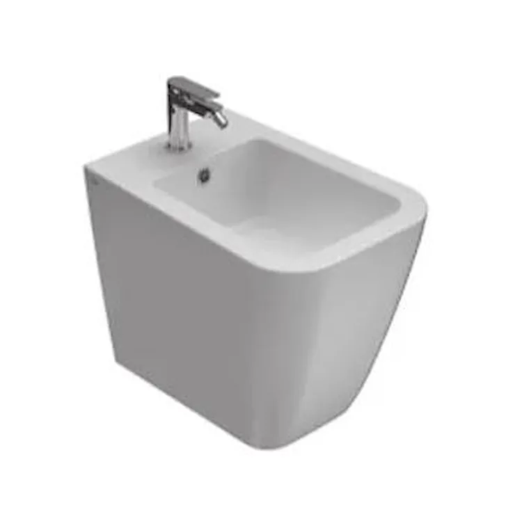 Stone bidet sospeso bianco lucido monoforo codice prod: STS10BI product photo