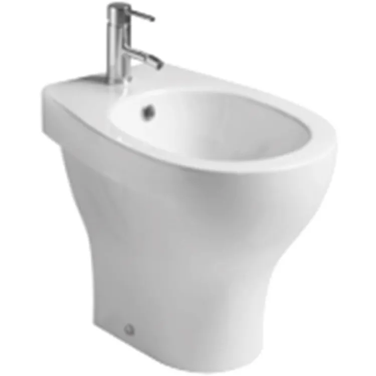 Eden bidet a terra bianco lucido monoforo codice prod: 7253 product photo