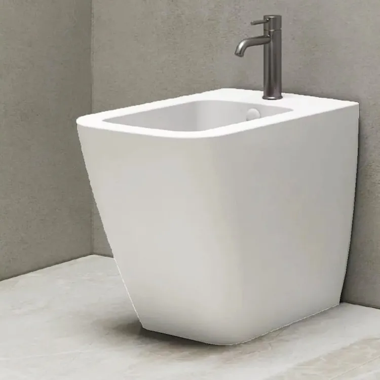 Tecna bidet a terra bianco lucido monoforo codice prod: 00Y9DF01 product photo