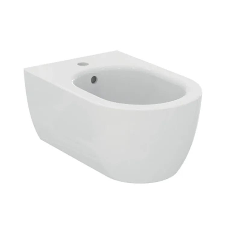 Blend Curve bidet sospeso bianco lucido monoforo con fissaggi nascosti codice prod: T375001 product photo