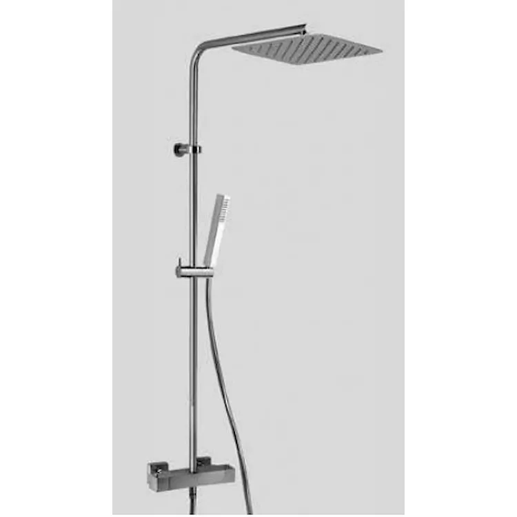 Feel colonna doccia con miscelatore, deviatore, soffione e doccetta anticalcare cromato codice prod: 383708420021 product photo