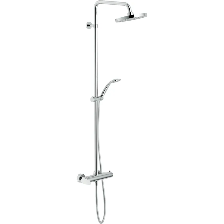 Blues colonna doccia con miscelatore, soffione e doccetta scorrevole cromato codice prod: BS101130/30CR product photo