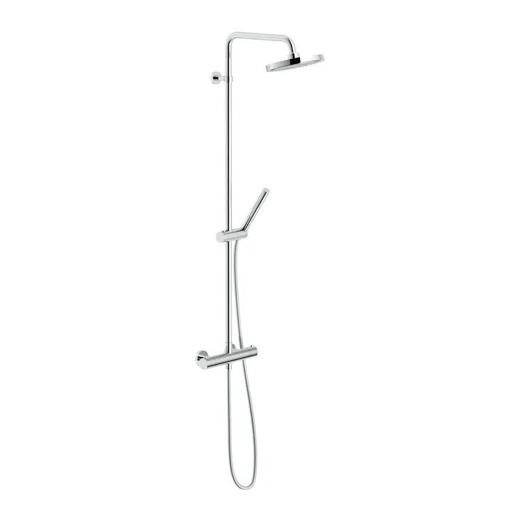 Plus colonna doccia con miscelatore termostatico, soffione, doccetta 1 getto cromato codice prod: PL00030/30CR product photo