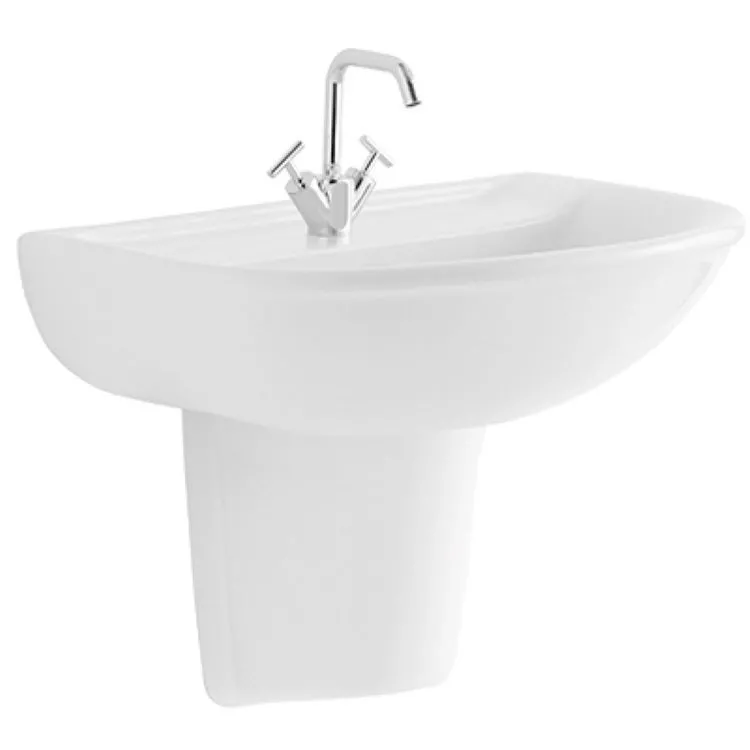 Ydra semicolonna per lavabo bianco lucido codice prod: 33161000 product photo