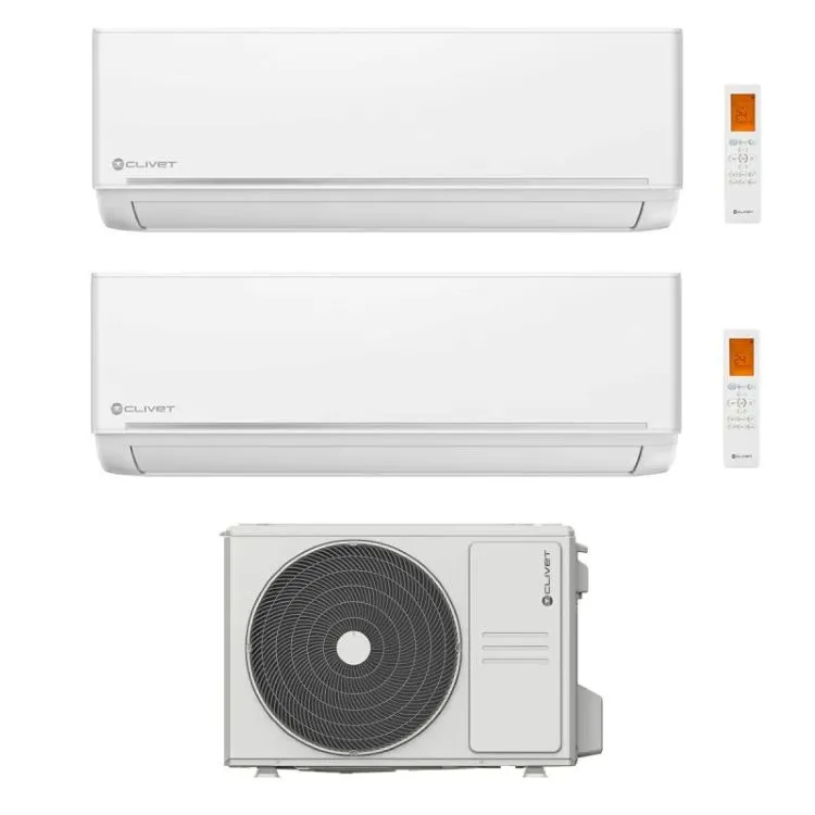 Ezcool condizionatore dualsplit 9000 9000 btu inverter 5.3 kw codice prod: ILA1-Y 27M(2) MU2-Y53M product photo