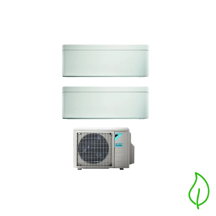 Condizionatore dual split Stylish 7000+7000 BTU codice prod: FTXA20AW(X2)+2MXM50N9 product photo