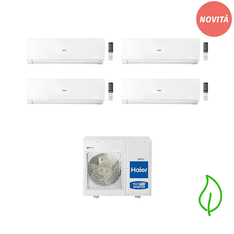 Flexis Plus condizionatore quadrisplit 7000+7000+7000+7000 btu bianco codice prod: AS20S2SF1FA-MW3(X4) 4U75S2SR3F product photo