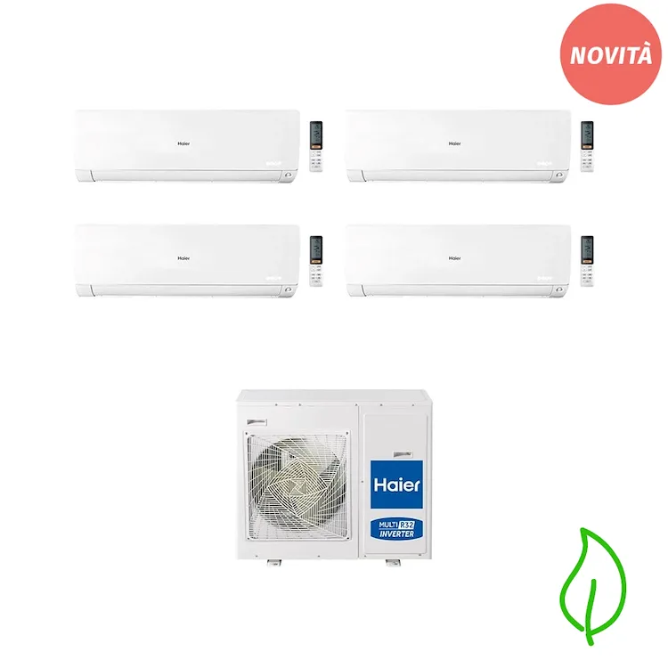 Flexis Plus condizionatore quadrisplit 7000+7000+9000+9000 btu codice prod: AS20(20)(25x2)S2SF1 4U75S2SR3F product photo