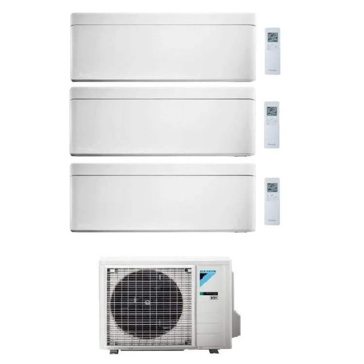 Condizionatore trialsplit serie Stylish 7000+7000+9000 Btu codice prod: FTXA20CW (2) FTXA25CW 3MXM40A9 product photo