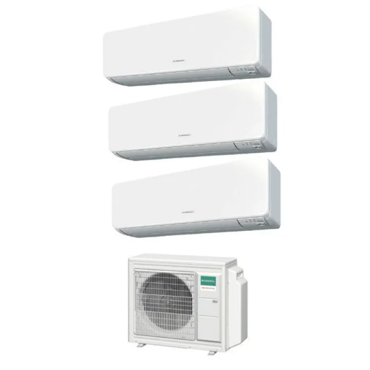 Condizionatore trialsplit 9000 + 9000 + 9000 btu wifi inverter serie KMCG codice prod: ASHH09(3)KMCG AOHG24KBTA3 product photo
