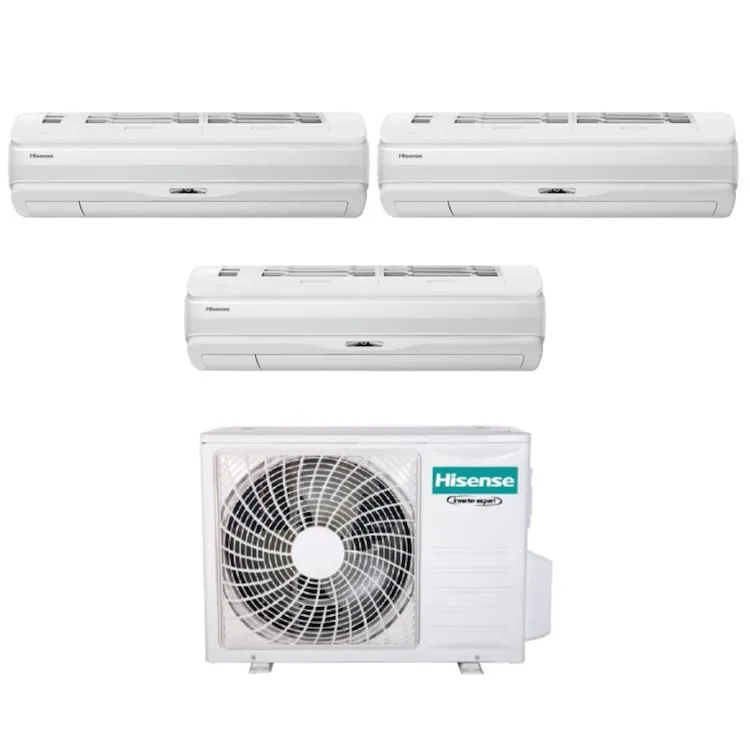 Silentium Pro condizionatore trialsplit 9000+9000+9000 btu r32 bianco codice prod: QD25XU02G(x3) + 3AMW52U4RJA product photo