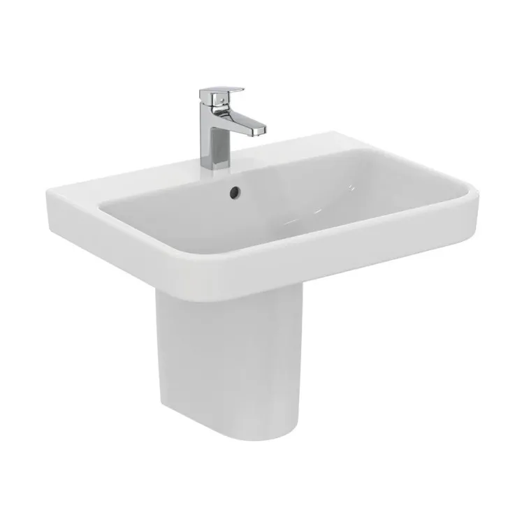 I.Life B lavabo 60 con semicolonna bianco lucido codice prod: T460701 T534601 product photo