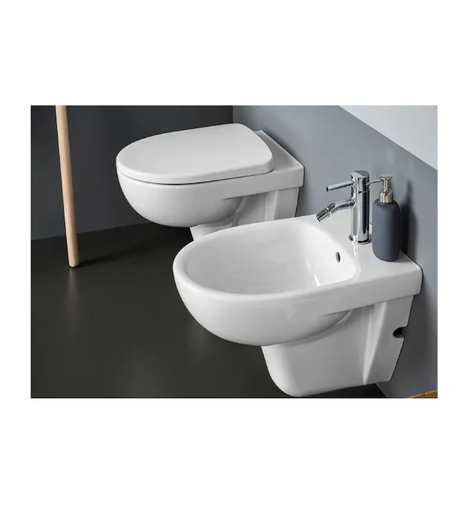 Selnova Pro wc+bidet+sedile sospesi bianco lucido codice prod: 500.260.01.7 500.264.01.7 product photo