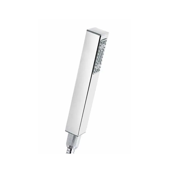 Doccetta cube rettangolare 1 getto ottone autopulente cro b00255 codice prod: B00255000030008 product photo