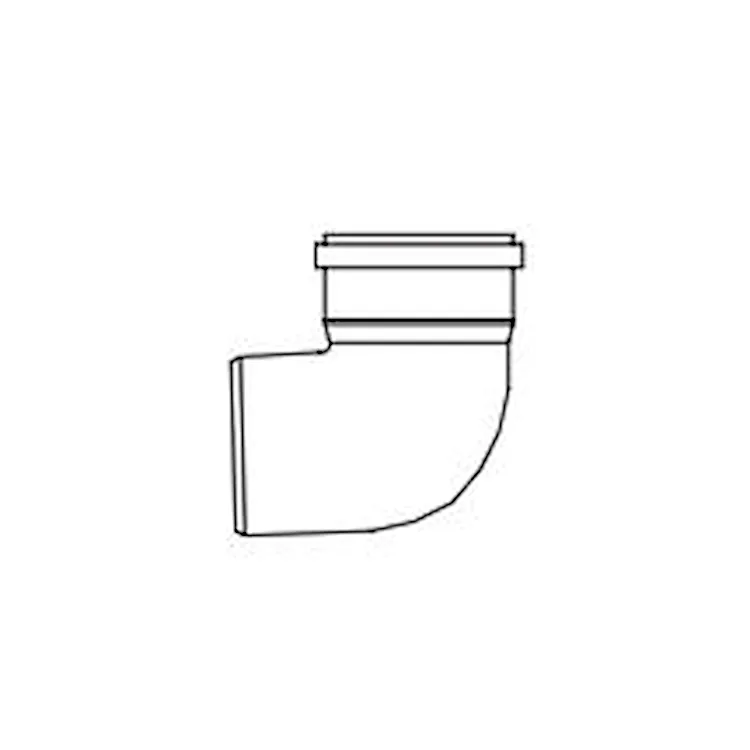 Kit terminale scarico fumi d 80 con curva pp 90&deg; codice prod: FOT-KS080-007 product photo