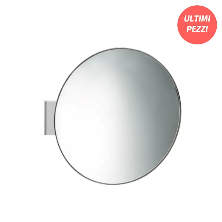 Prop specchio tondo con innesto grigio opaco codice prod: EVBASTBG product photo