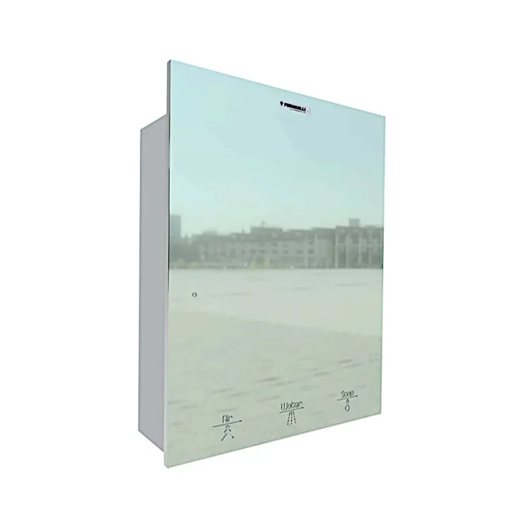 Specchiera multifunzione 60x80 con due servizi: aria.sapone codice prod: SA06080A1B0C1 product photo