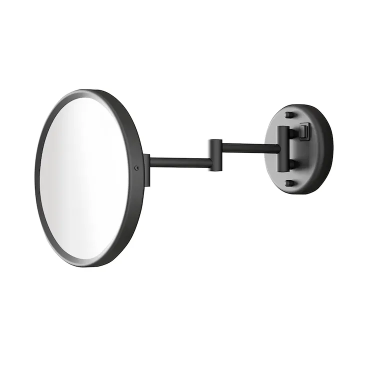 Sarah specchio nero ingranditore da parete 3x con led codice prod: 000021001400000 product photo